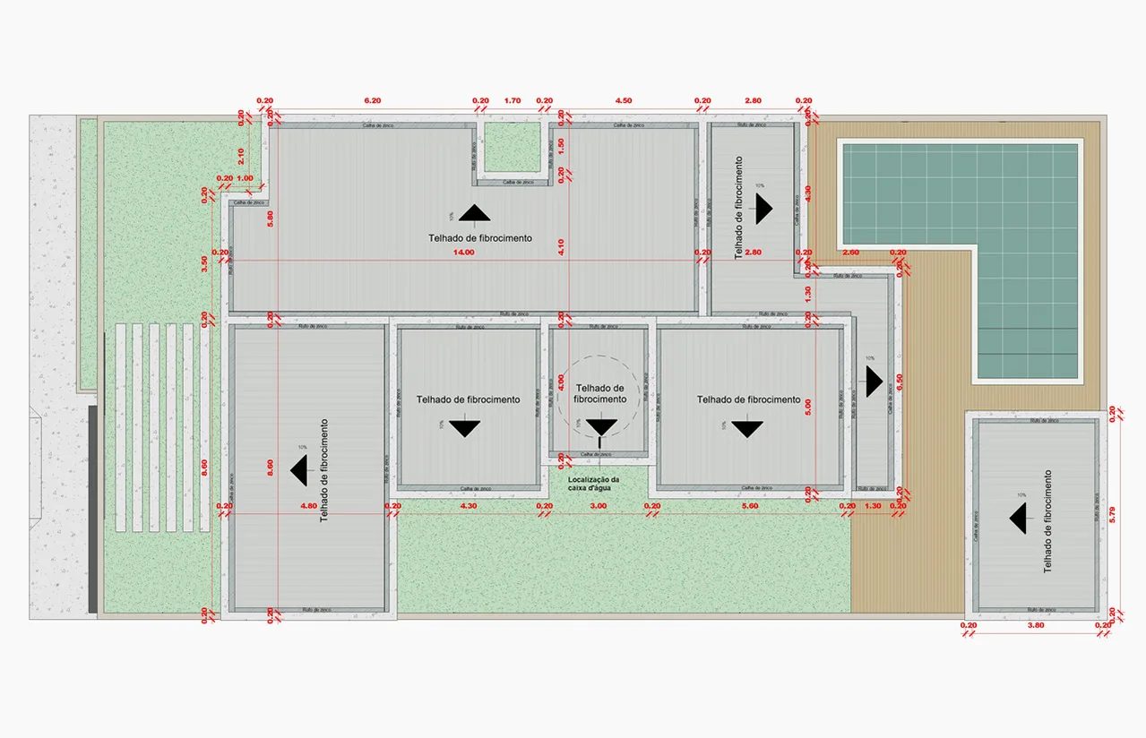 Prancha 4 do projeto residencial
